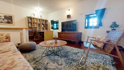 科雷尼察Villa Bornstein的客厅配有沙发和桌子