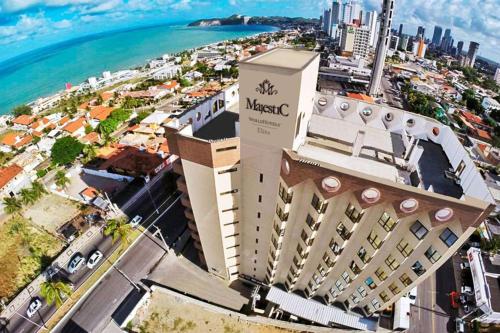 纳塔尔Majestic Ponta Negra Beach,WorldHotels Elite的海洋景酒店