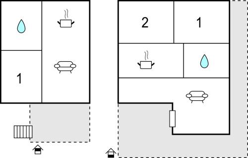 克里斯蒂安桑2 Bedroom Pet Friendly Home In Kristiansand的两个图表,显示实验结果,图表相同