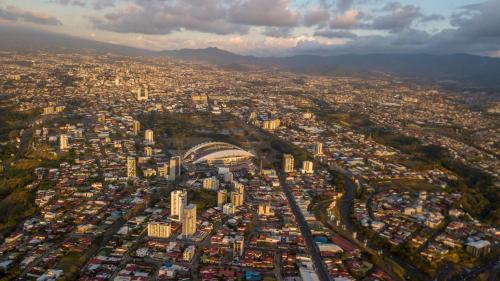 Hermoso apartamento en la capital de Costa Rica鸟瞰图