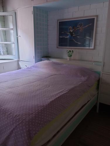 Casa da Roseli - Pitangueiras客房内的一张或多张床位