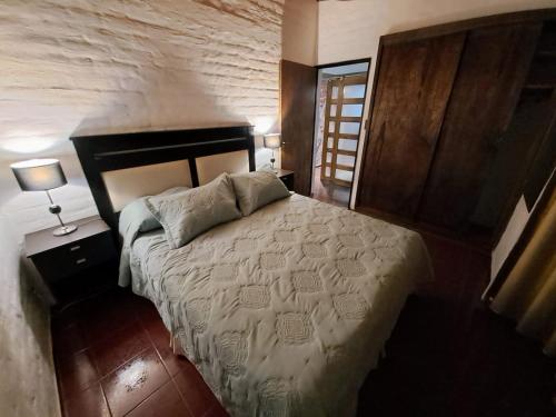 戈多伊克鲁斯PORTAL ANDINO的一间卧室,卧室内配有一张大床