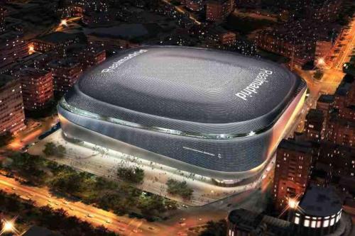 Lovely Loft Bernabéu Madrid鸟瞰图