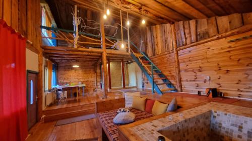 Harmonie Tree house Cotagges Chalet Predeal Trei Brazi平面图