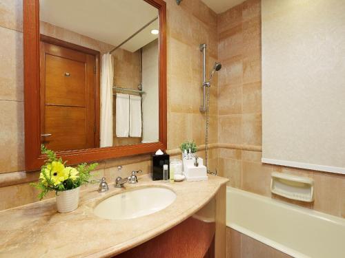 远东集团悦乐罗伯森码头公寓的一间浴室