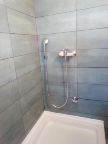 布拉托Apartment Ljilja的墙上的软管淋浴