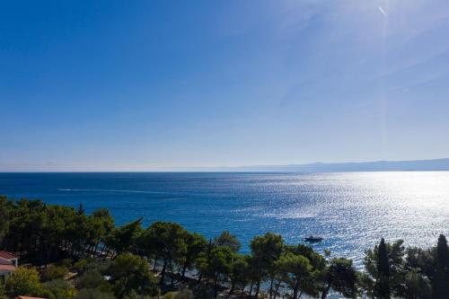 波尔地中海别墅的度假村的海景