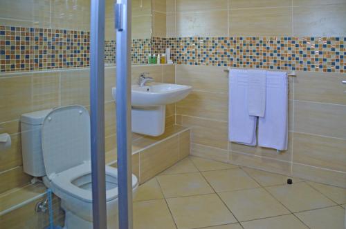 Norfolk Towers Serviced Apartment -Nairobi, City Centre CBD的一间浴室