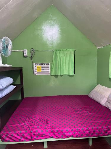 ROCA'S HOMESTAY Backpackers Chalet Bohol客房内的一张或多张床位