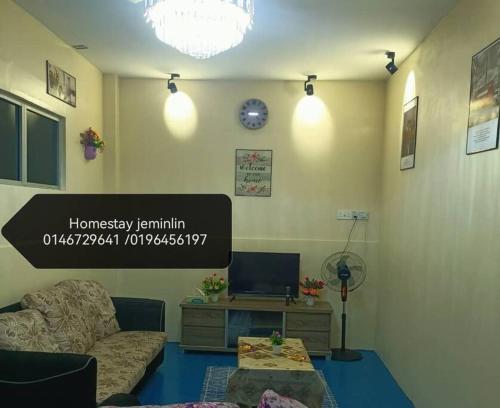 Jeminlin homestay, budget price的休息区