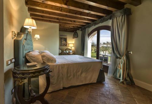 Hotel Villa Barbarich Venice Mestre客房内的一张或多张床位