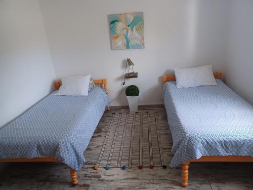 Quinta da Ponte das Hortas 3客房内的一张或多张床位