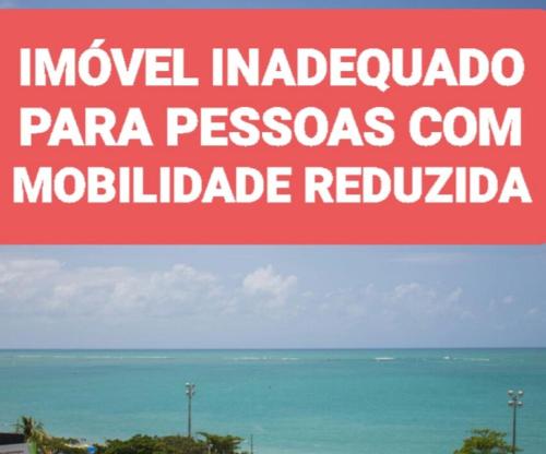 马塞约NA BEIRA MAR DE PAJUCARA- EDIF NEO- APARTAMENTO QUARTO E SALA - TEM VARANDA - VISTA LATERAL DO MAR - RUA JULIO PLECH FILHO 60 ESQUINA COM AVENIDA DOUTOR ANTONIO GOUVEIA - CONSUMO ELETRICO É PAGO No CKECK-OUT 1KWH É 1,35 REIAS - ANDAR "6"的海洋的形象,用“印度教流行木瓜”的词来描绘