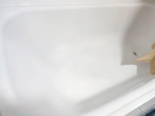 巴甫洛达尔Апартаменты Жаяу Мусы 7А的浴室设有白色浴缸。