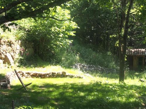 Tente Tipi en pleine forêt平面图