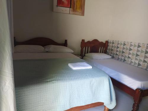 Engenheiros Hotel - Porto Velho客房内的一张或多张床位