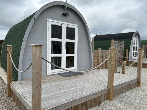 Cosy Glamping Pod with shared facilities, Nr Kingsbridge and Salcombe平面图