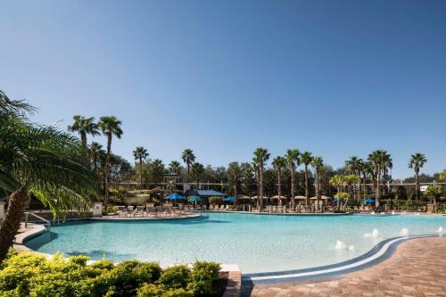 奥兰多奥兰多凯悦酒店的水中天鹅的度假村游泳池