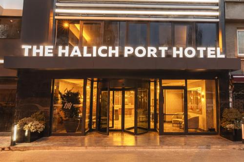 伊斯坦布尔Csk The Halich Port İstanbul的标有读取半贴图的酒店