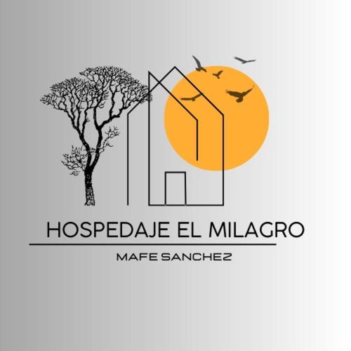 MesetasHOSPEDAJE EL MILAGRO的醛麦拉格罗市场的标志