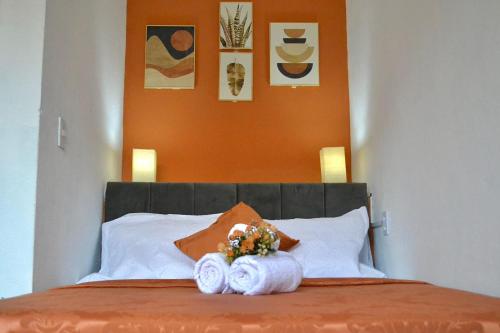 Villa Manga Rosa客房内的一张或多张床位
