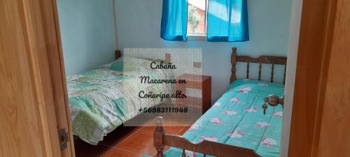 Cabañas,Buena vista.客房内的一张或多张床位