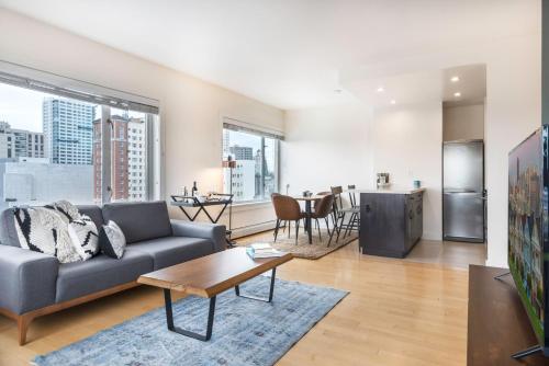 1BR Nob Hill w Gym short nr Union Sq SFO-85的休息区