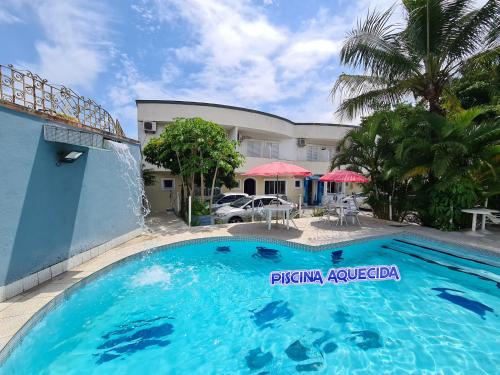 Hotel Iracemar - Piscina Aquecida内部或周边的泳池