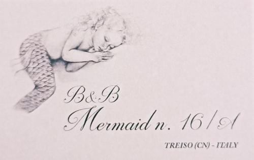 特雷伊索B&B Mermaid n 16/a的手持玻璃的女人的画