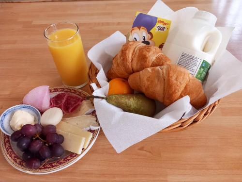Chelmsford Bed and Breakfast提供给客人的早餐选择