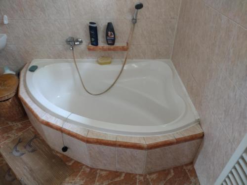 维尔奇斯拉夫科夫Dom pod Tatrami.的带浴缸的浴室