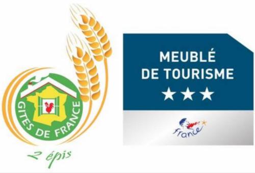 AmillyLa petite maison de Paule的法国外交部徽标和玉米标志