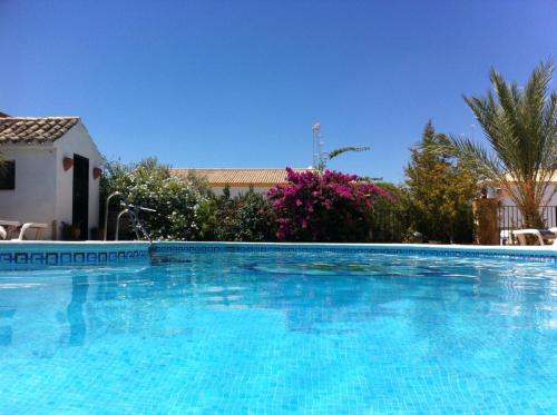 奥苏纳埃尔莫利诺酒店的蓝色海水大型游泳池
