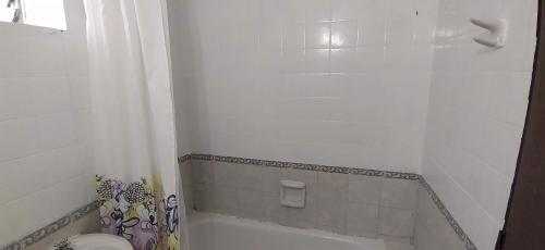 圣米格尔·德·图库玛Departamento B. Sur的浴室配有白色浴缸和卫生间。