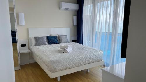 Apartments Black Sea Resort客房内的一张或多张床位
