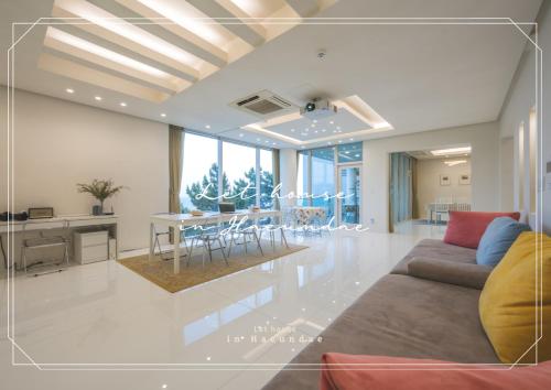 500m2 Busan Ocean view private Let house 부산 오션뷰 3개층 대저택 독채펜션 렛하우스