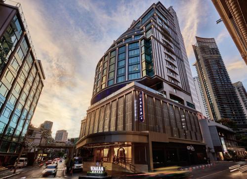 曼谷曼谷瓦利亞酒店 (Valia Hotel Bangkok)的城市中心高楼