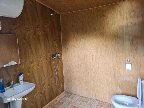 GlolaLIO的一间带水槽和卫生间的浴室