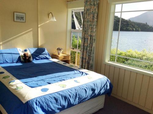 特玛希亚湾度假酒店客房内的一张或多张床位