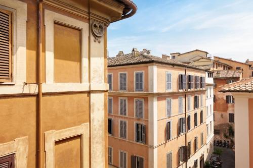 罗马Borghese Contemporary Hotel的城市建筑景观