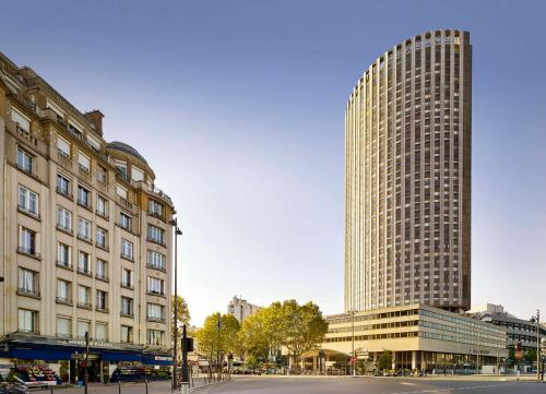 巴黎巴黎星辰广场凯悦酒店的城市中心高楼