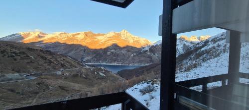 Au 3ème ciel Tignes - Vue Lac & Montagnes - Proche pistes - Idéal 2 adultes + 2 enfants平面图