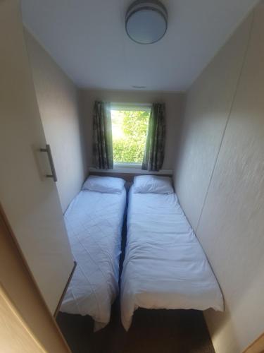 英戈尔德梅尔斯Fantasy Island King Fisher 8Berth 401的小型客房 - 带2张床和窗户