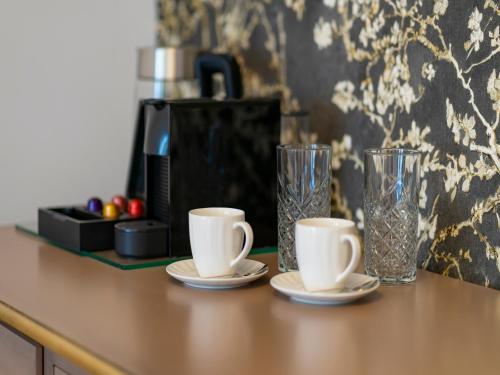 Sia Boutique Aparthotel的咖啡和沏茶工具