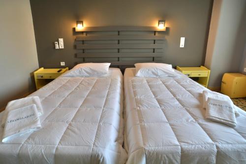 莱尼达奥旅馆客房内的一张或多张床位