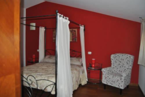 Villa Casarza客房内的一张或多张床位