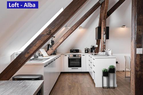 Design-Loft und Apartment im Villenviertel平面图