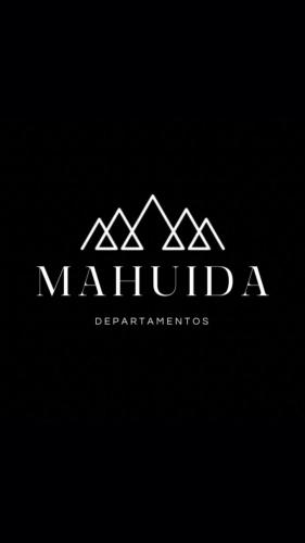 马拉圭Mahuida departamentos的山地制造公司的标志
