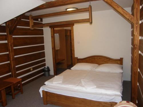赫尔斯基斯登波幅卡酒店客房内的一张或多张床位