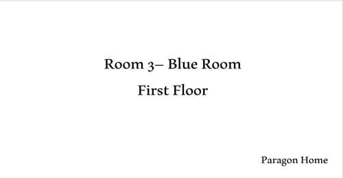 拉姆斯盖特Paragon Home的蓝色客房 - 一楼蓝色客房 - 二楼客房